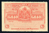 Timbre Effets de Commerce 1928
